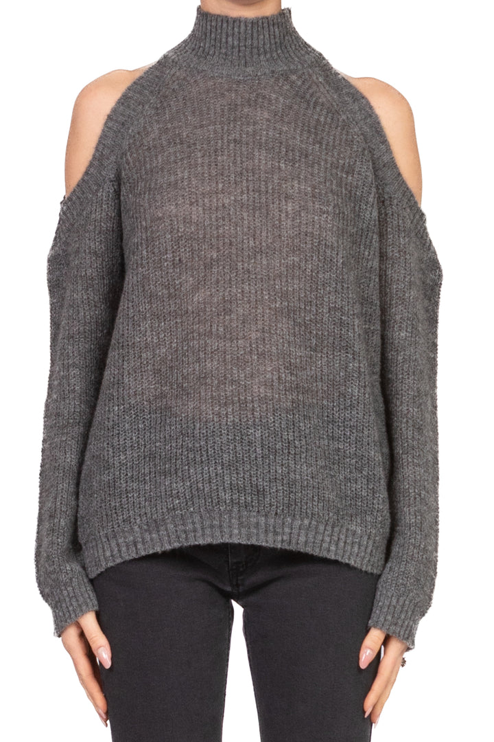 Tensione In - Maglia cut out mezzo collo Art. D70104