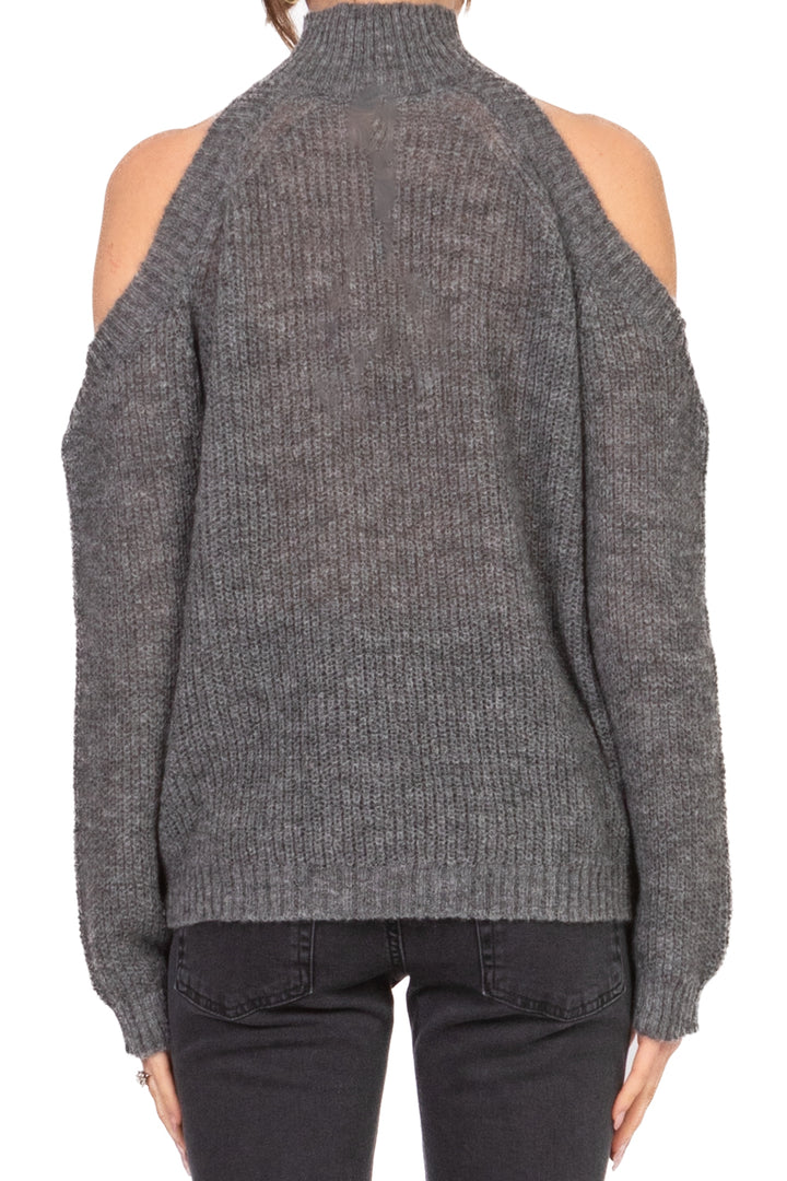 Tensione In - Maglia cut out mezzo collo Art. D70104