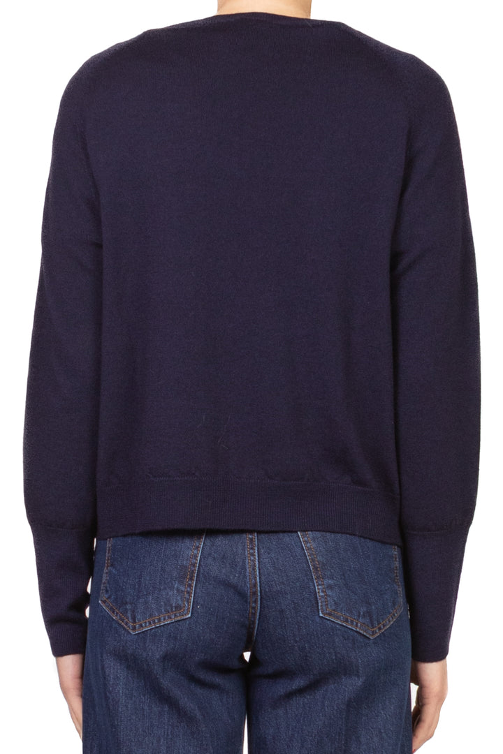 Angela Davis - Maglia girocollo in lana Art. RI9PA91