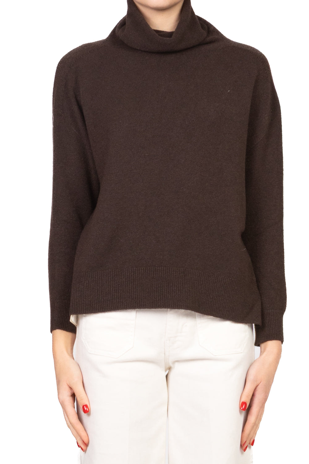 Kontatto - Maglia collo alto con spacchi Art. FA101N