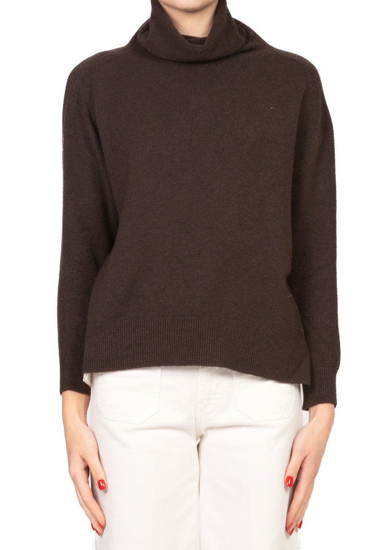 Kontatto - Maglia collo alto con spacchi Art. FA101N