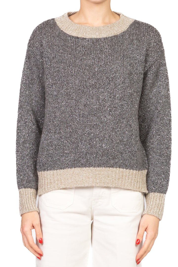 Tensione In - Maglia lurex bicolor Art. D80587