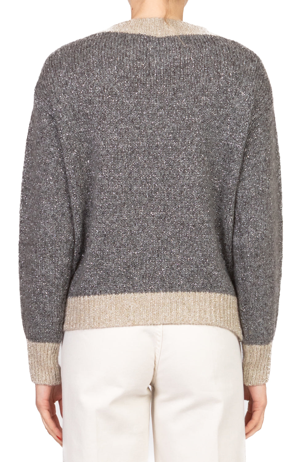 Tensione In - Maglia lurex bicolor Art. D80587