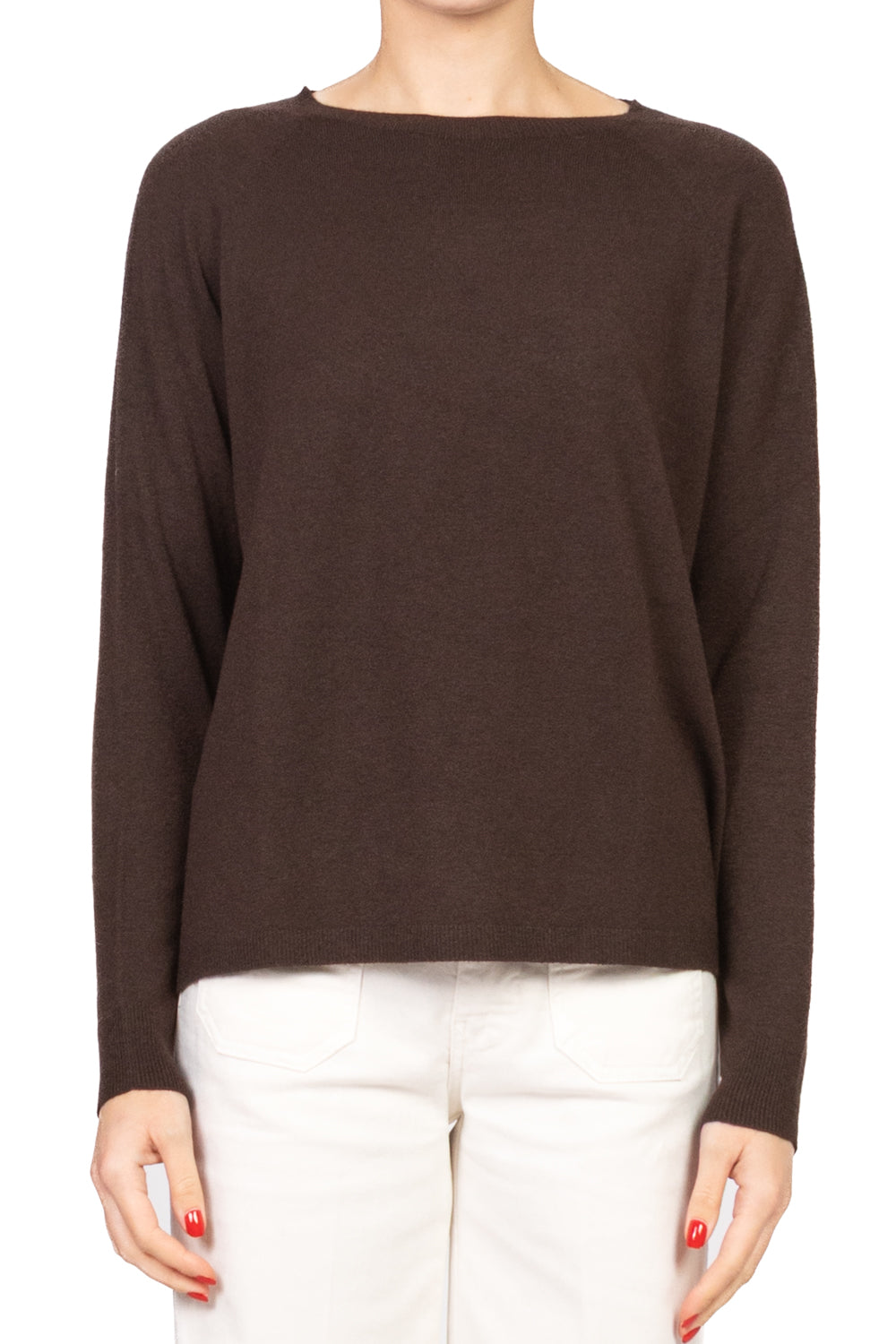 Angela Davis - Maglia girocollo scatoletta Art. RI9PA12