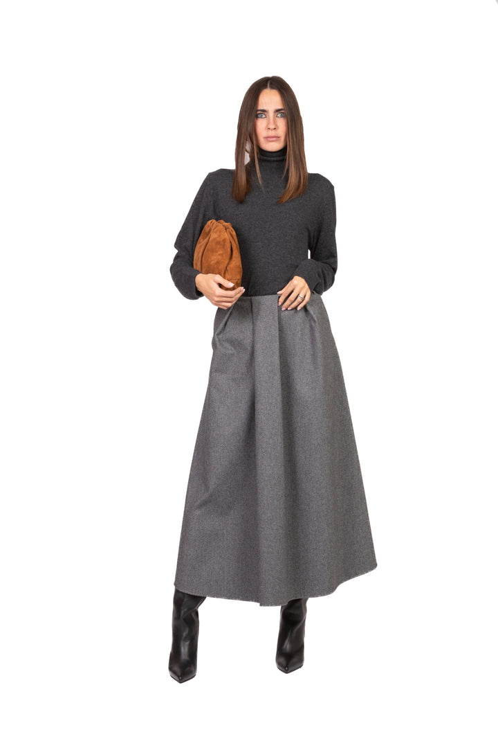 Vicolo - Maglia collo alto misto lana Art. 22205F