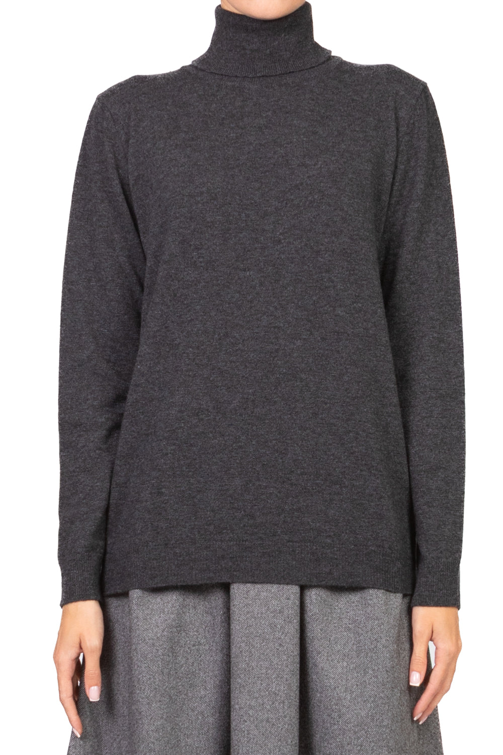 Vicolo - Maglia collo alto misto lana Art. 22205F