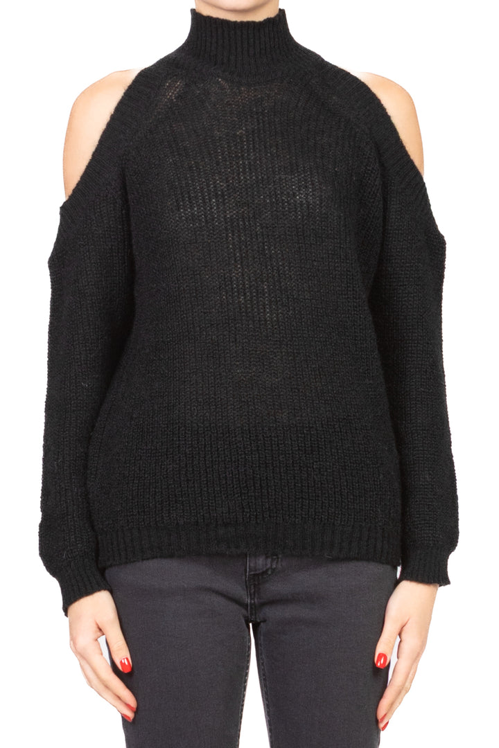 Tensione In - Maglia cut out mezzo collo Art. D70104