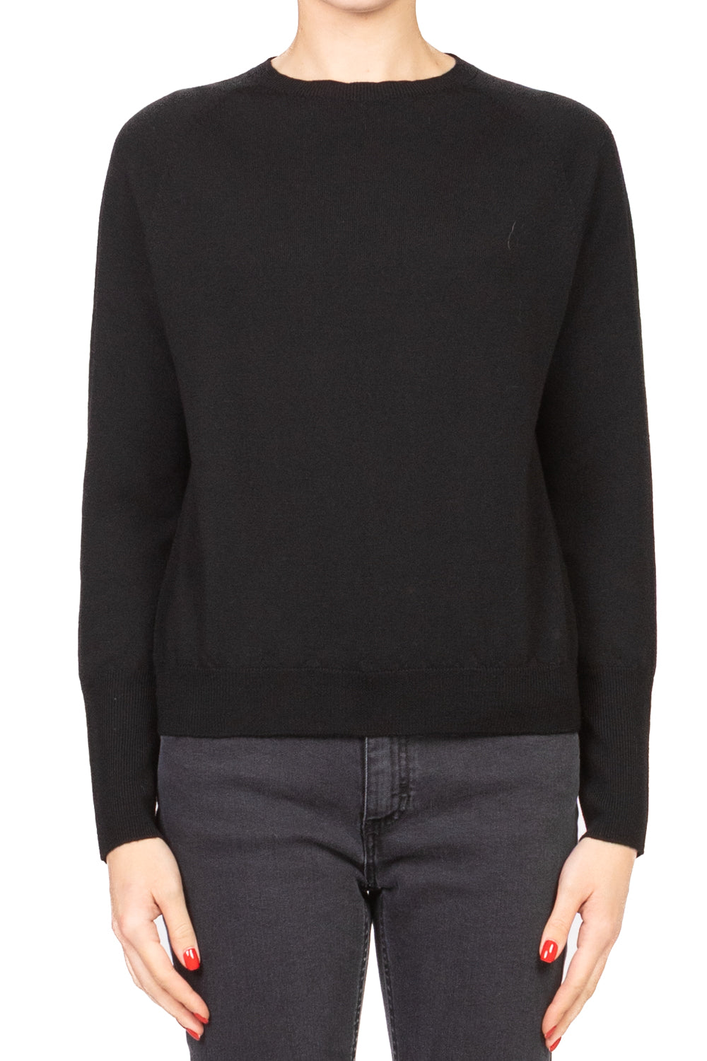 Angela Davis - Maglia girocollo in lana Art. RI9PA91