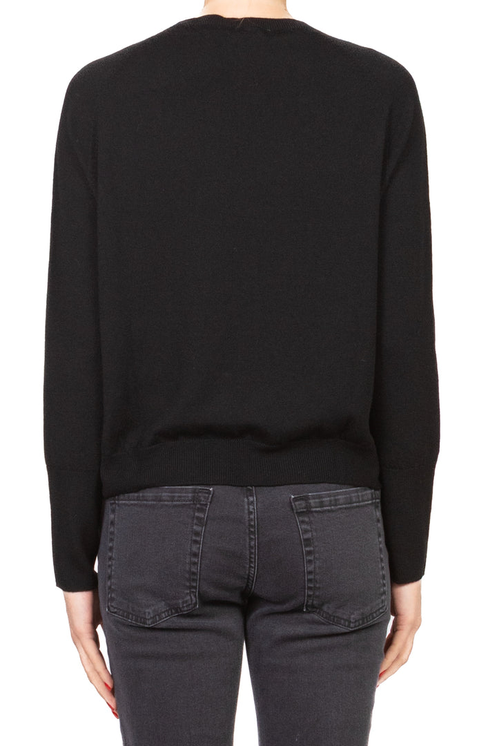 Angela Davis - Maglia girocollo in lana Art. RI9PA91