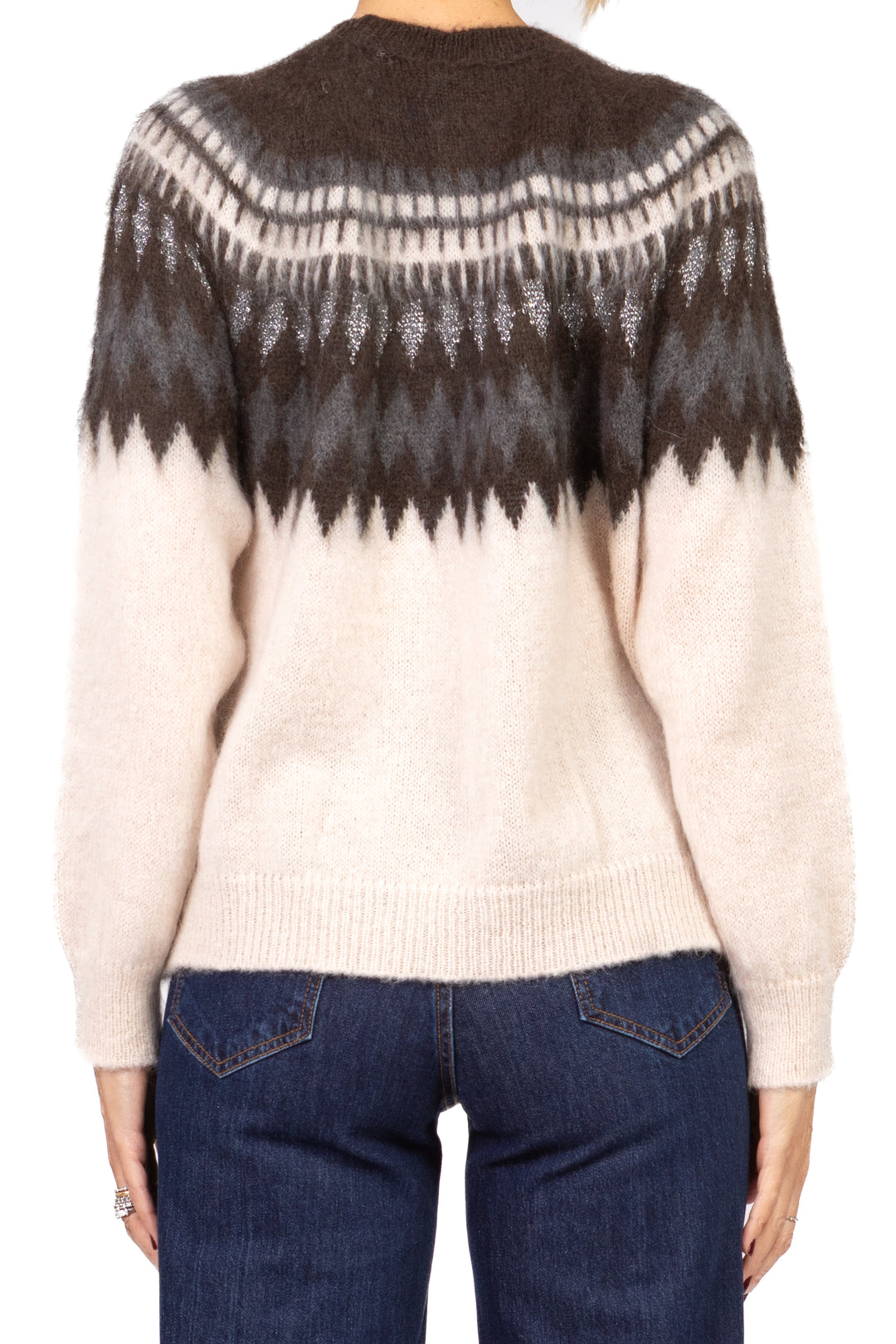 Tensione In - Maglia fantasia con lurex Art. D81326