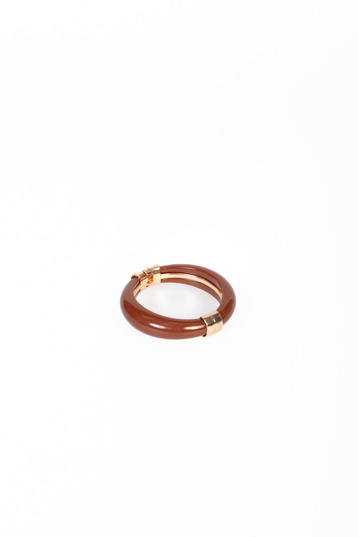 Upper - Bracciale con chiusura metallica oro