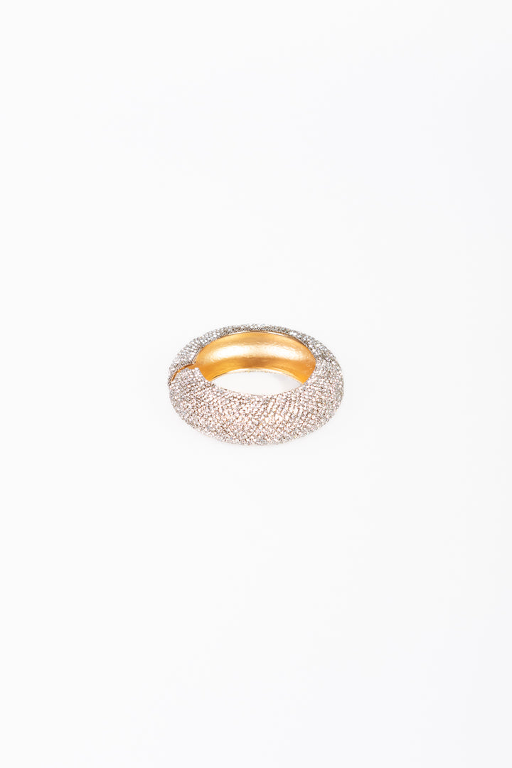 Upper - Bracciale bombato strass