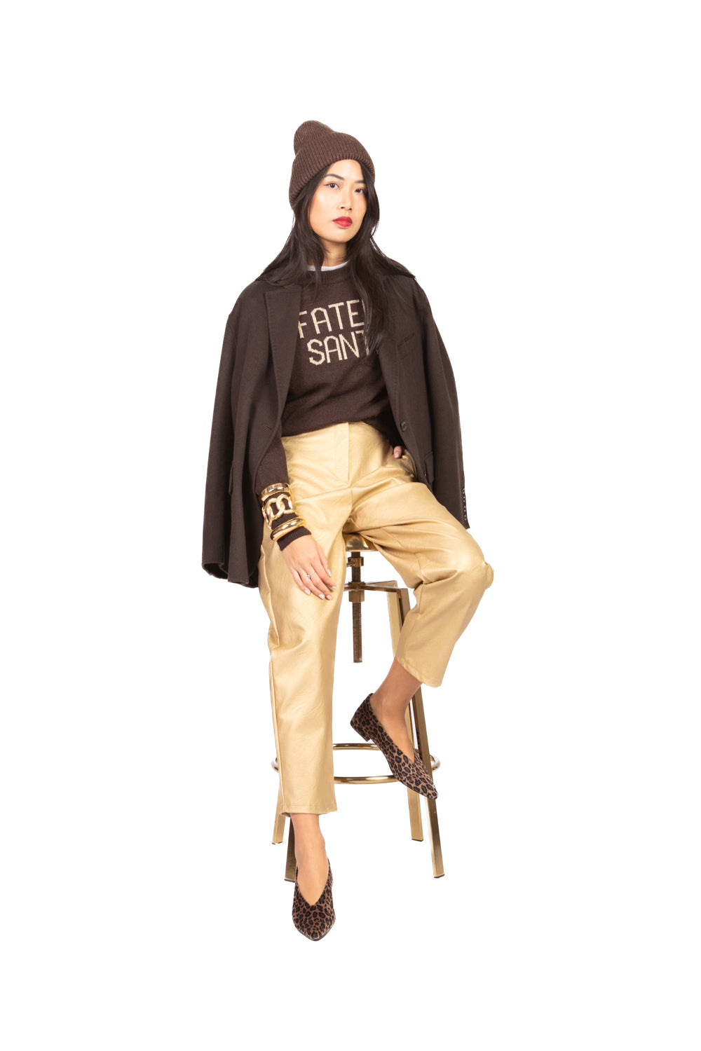 Tensione In - Maglia scritta "Fatemi Santa" Art. D82072