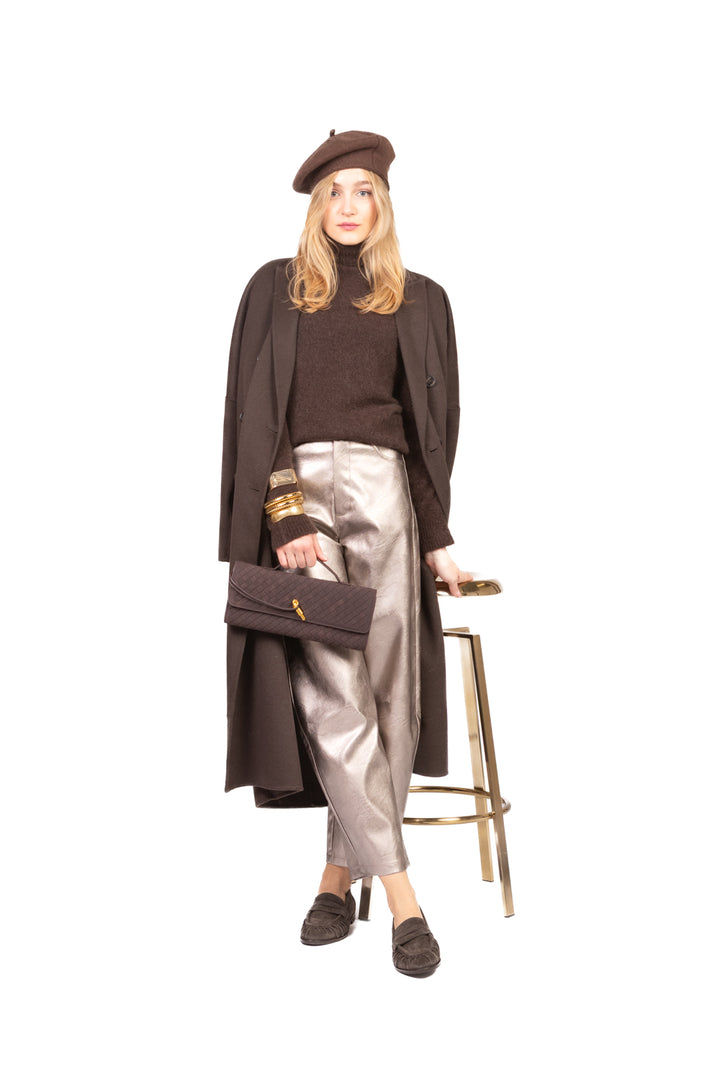 Tensione In - Maglia collo alto misto mohair Art. D82119