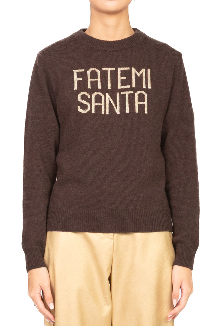 Tensione In - Maglia scritta "Fatemi Santa" Art. D82072