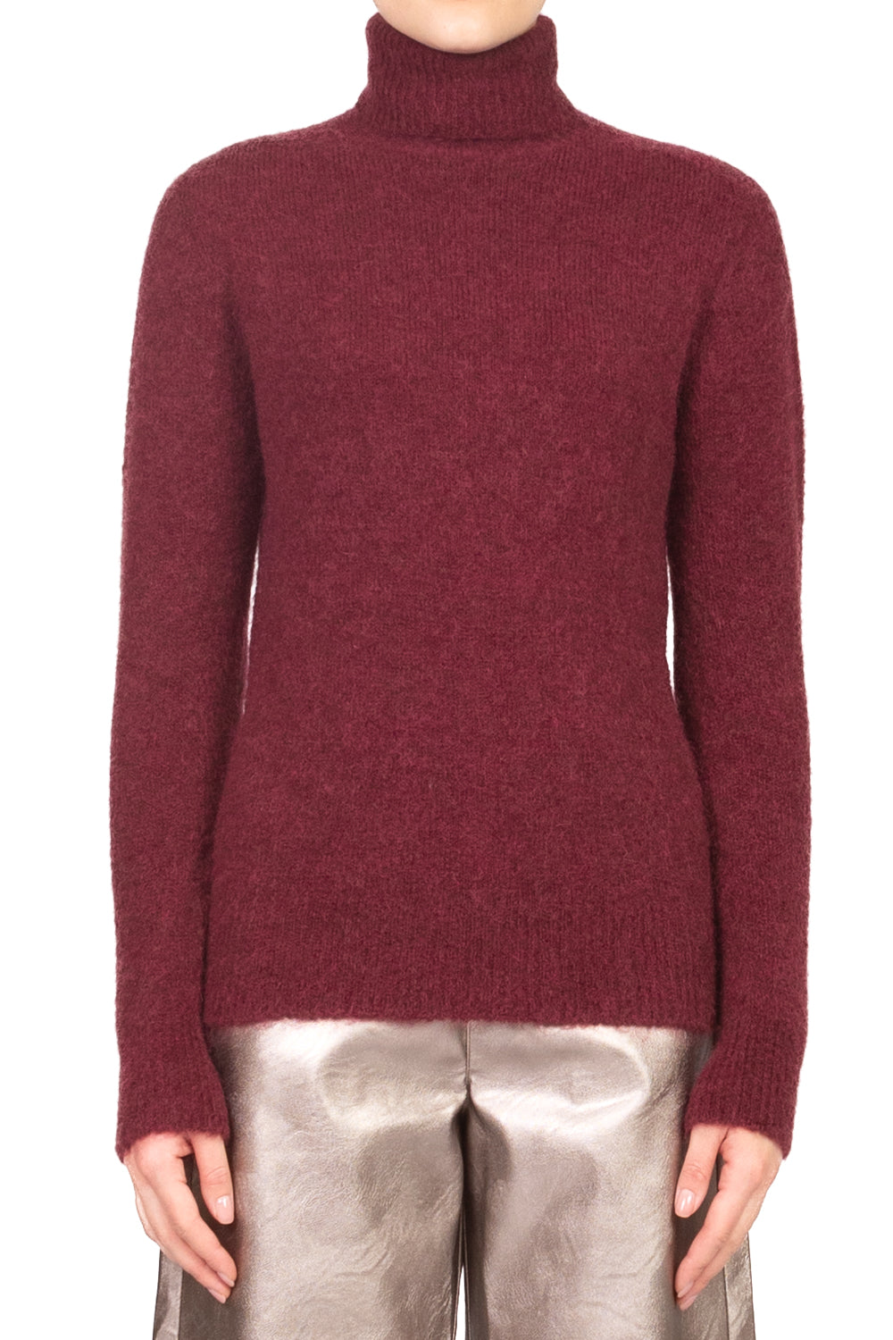 Tensione In - Maglia collo alto misto mohair Art. D82119