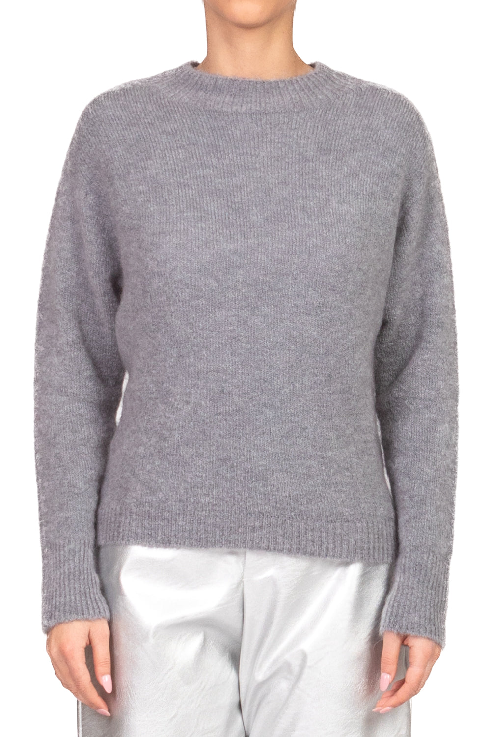 Tensione In - Maglia girocollo misto mohair Art. D70785AI25