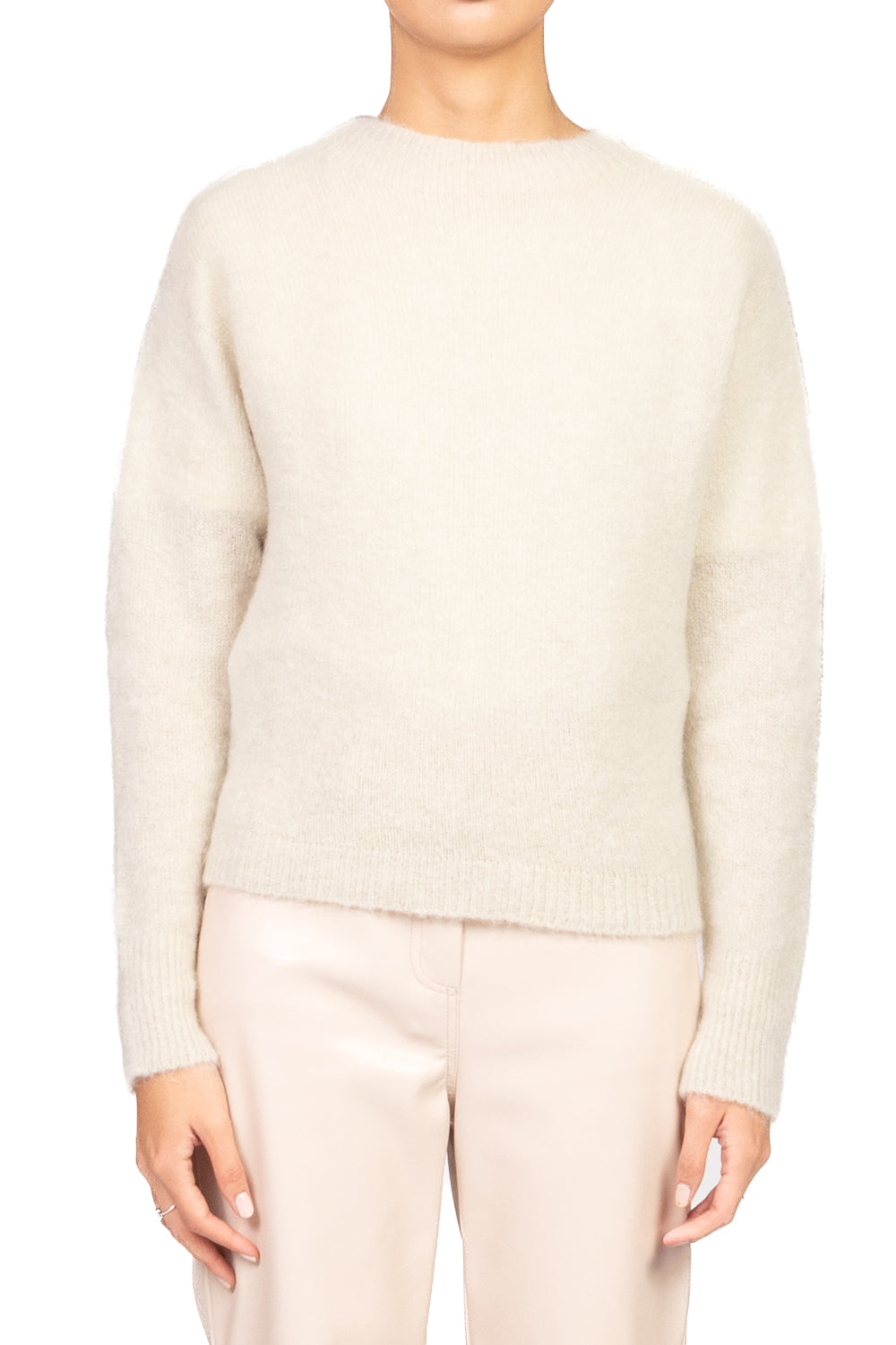 Tensione In - Maglia girocollo misto mohair Art. D70785AI25