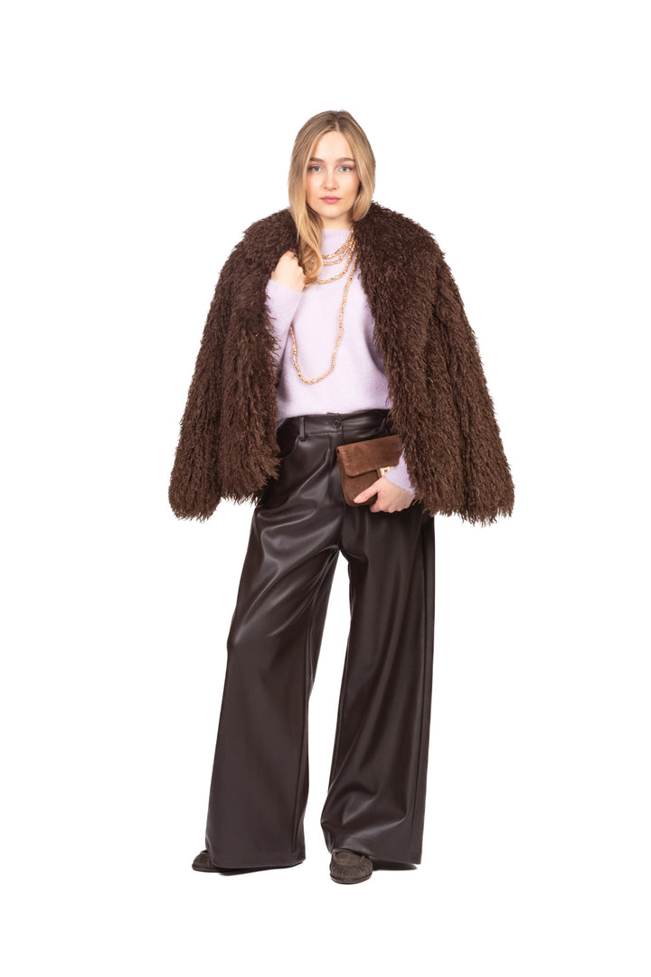 Tensione In - Maglia girocollo misto mohair Art. D70785AI25