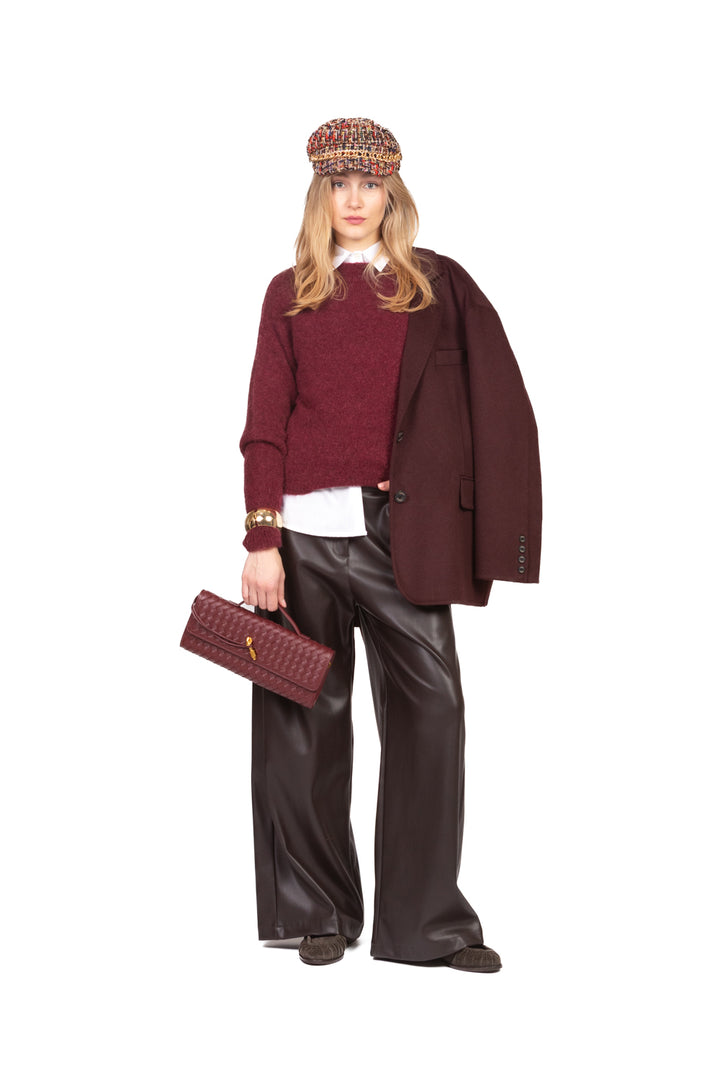 Tensione In - Maglia girocollo misto mohair Art. D70785AI25