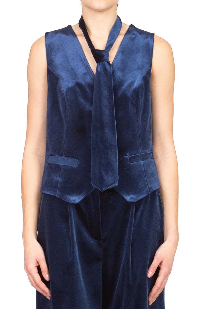 Dixie - Completo in ciniglia gilet e pantalone Art. L845Y044/P845Y174