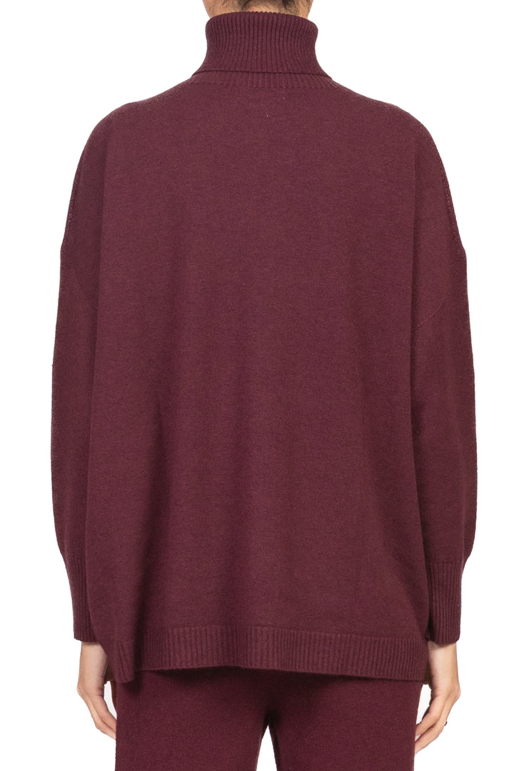 Kontatto - Maglia over collo alto stondata Art. FA105N