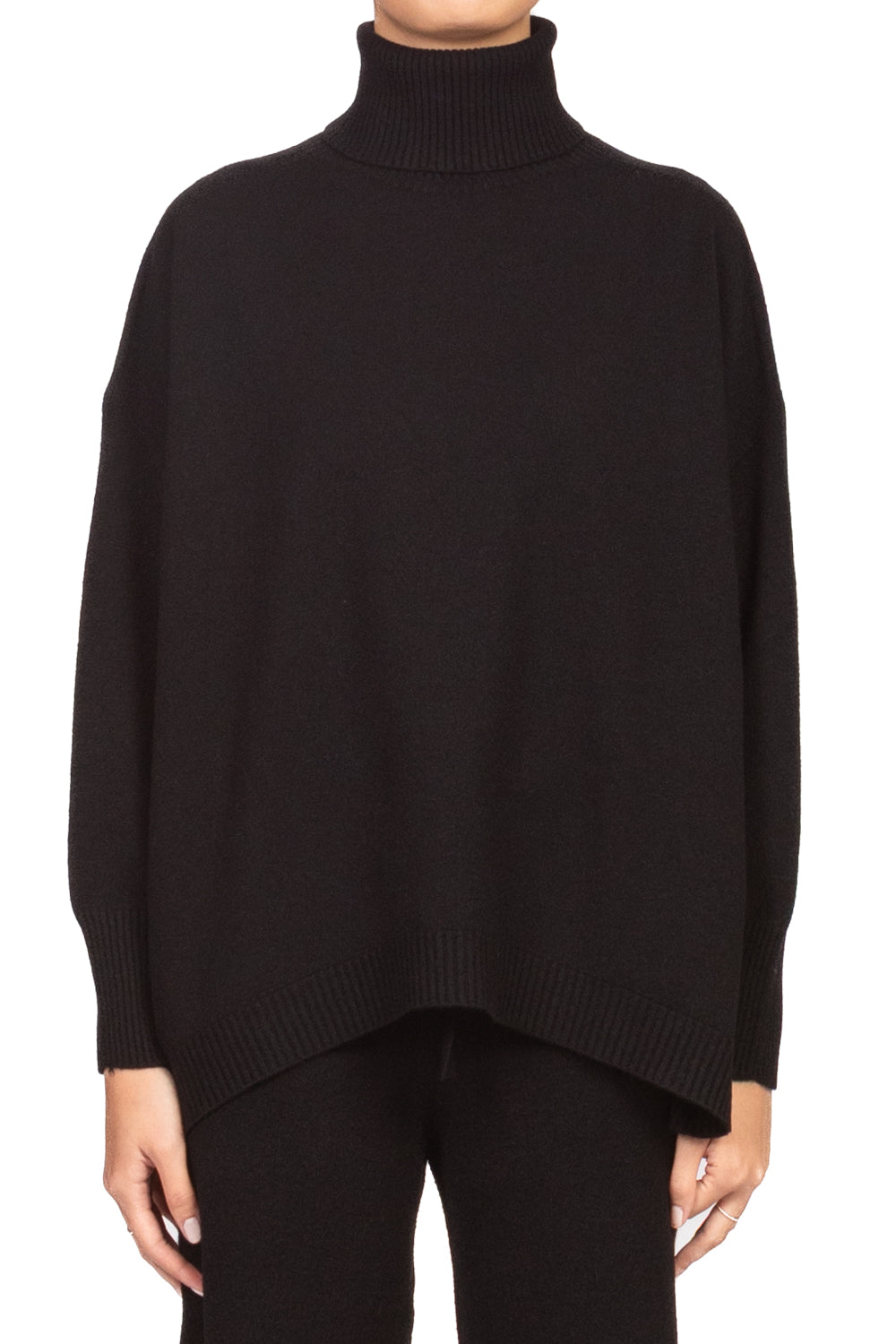 Kontatto - Maglia over collo alto stondata Art. FA105N