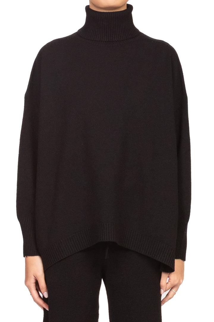 Kontatto - Maglia over collo alto stondata Art. FA105N