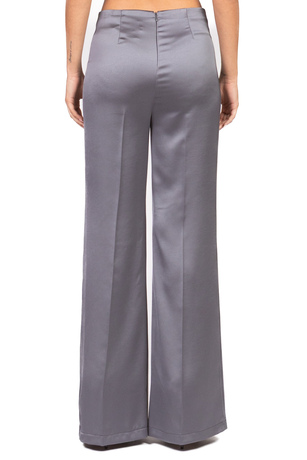 Imperial - Pantalone palazzo in raso Art. P8D5KBA