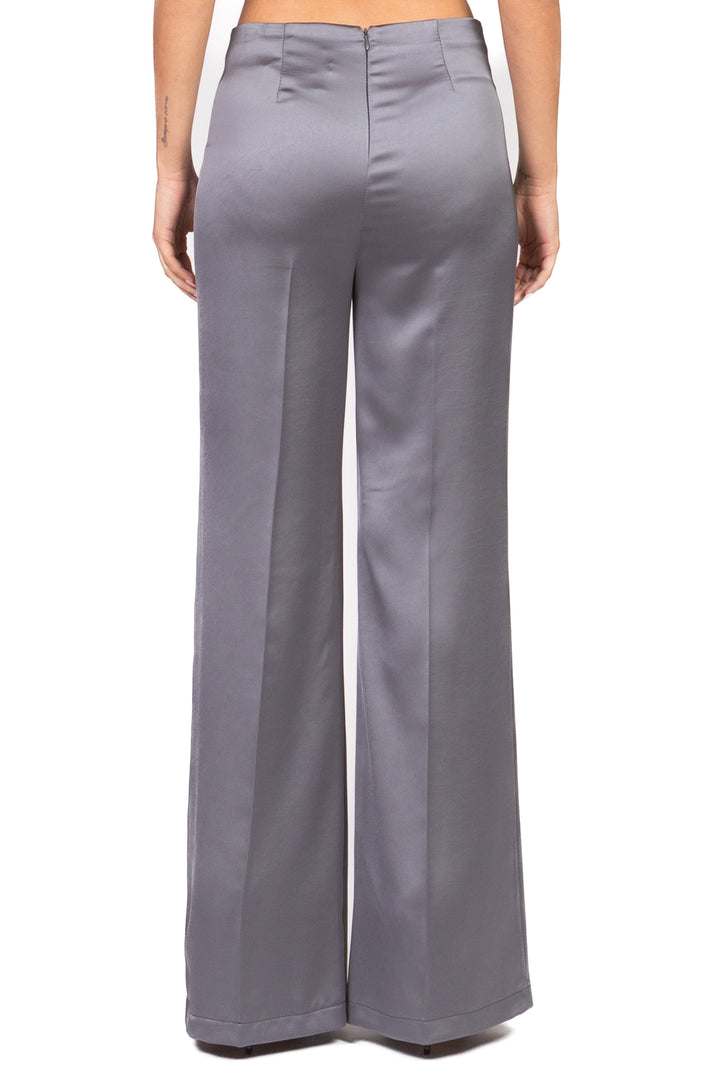 Imperial - Pantalone palazzo in raso Art. P8D5KBA