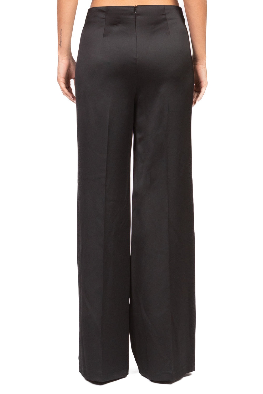 Imperial - Pantalone palazzo in raso Art. P8D5KBA