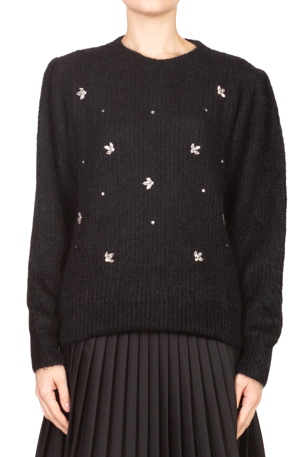 Vicolo - Maglia mohair con applicazioni Art. 55246F