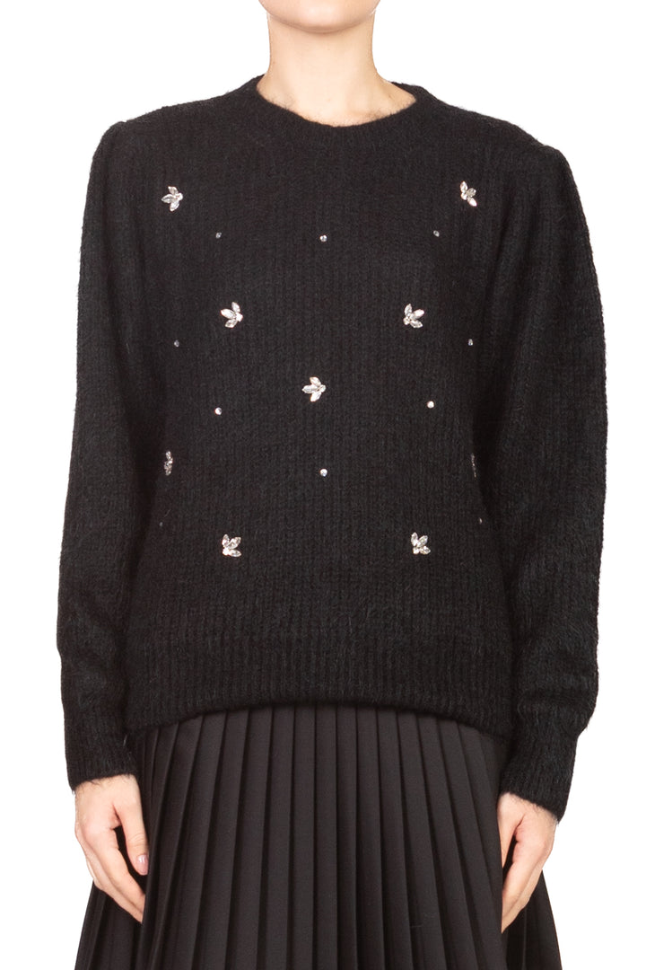 Vicolo - Maglia mohair con applicazioni Art. 55246F