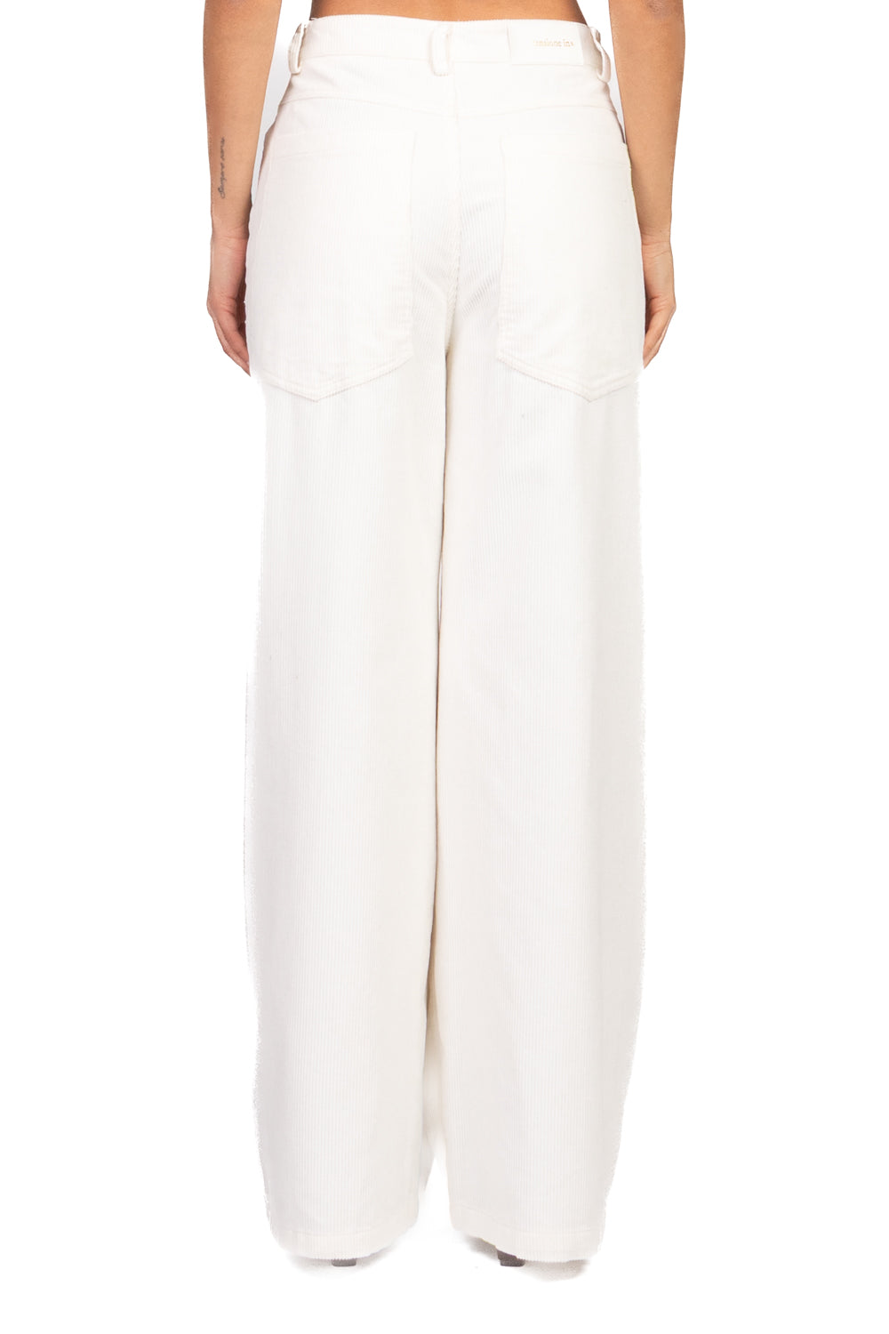 Tensione In - Pantalone palazzo velluto coste Art. W25PC61