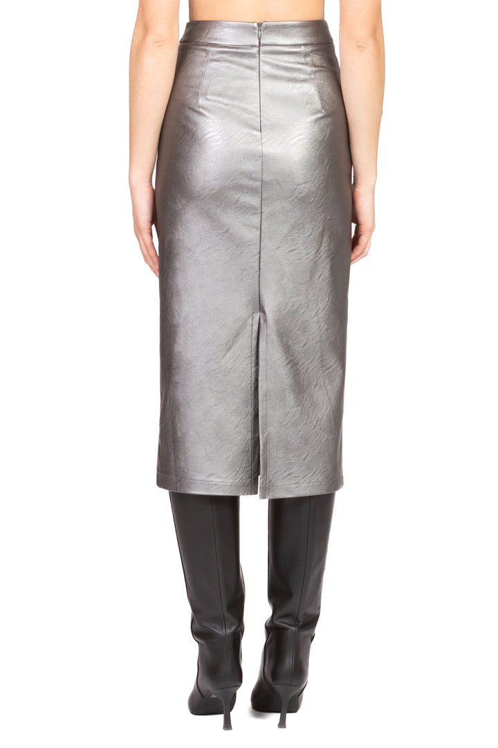 Tensione In - Gonna ecopelle laminata Art. 26G1717