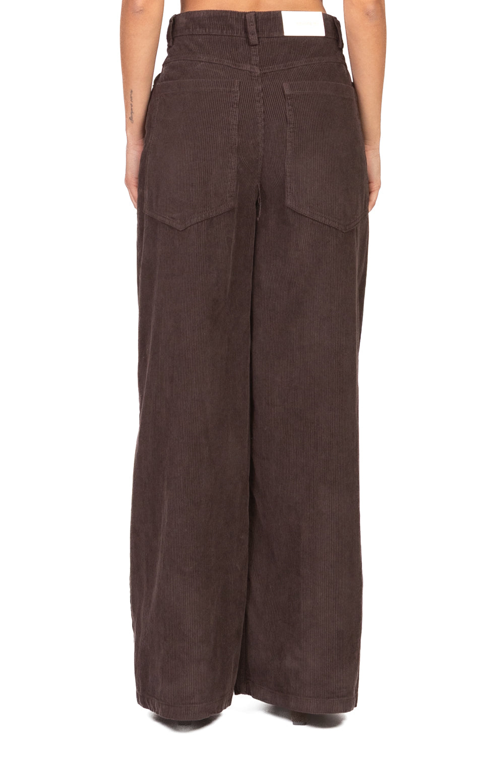 Tensione In - Pantalone palazzo velluto coste Art. W25PC61