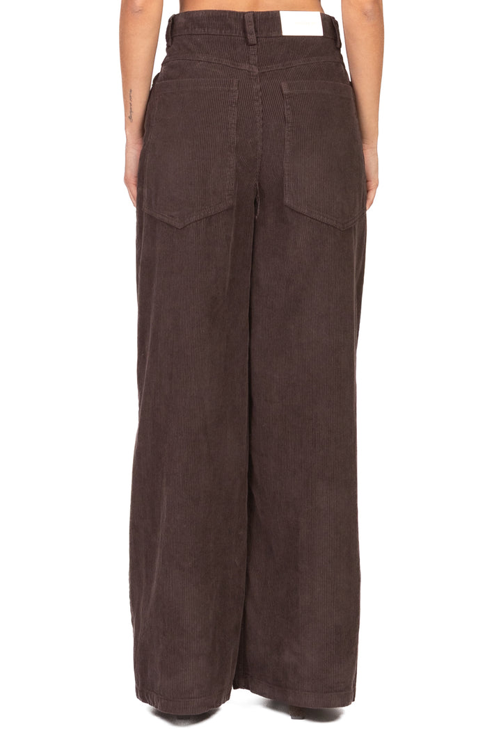 Tensione In - Pantalone palazzo velluto coste Art. W25PC61