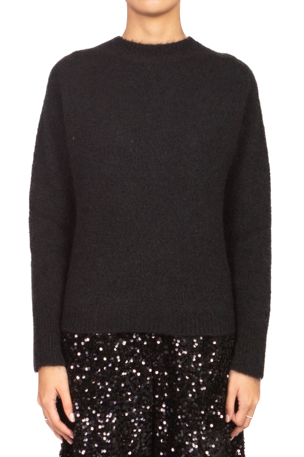 Tensione In - Maglia girocollo misto mohair Art. D70785AI25