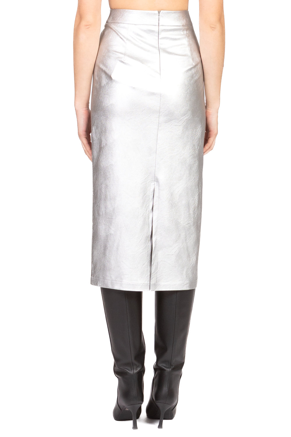 Tensione In - Gonna ecopelle laminata Art. 26G1717