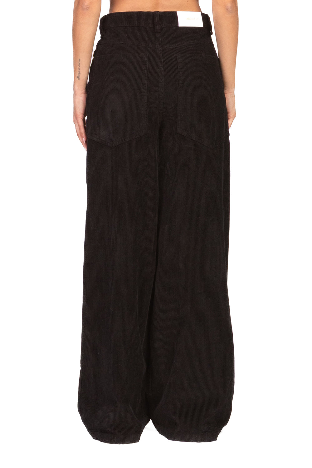 Tensione In - Pantalone palazzo velluto coste Art. W25PC61