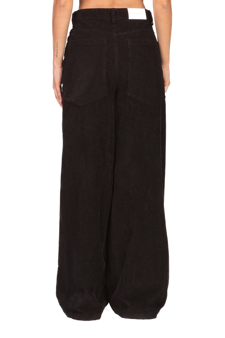 Tensione In - Pantalone palazzo velluto coste Art. W25PC61