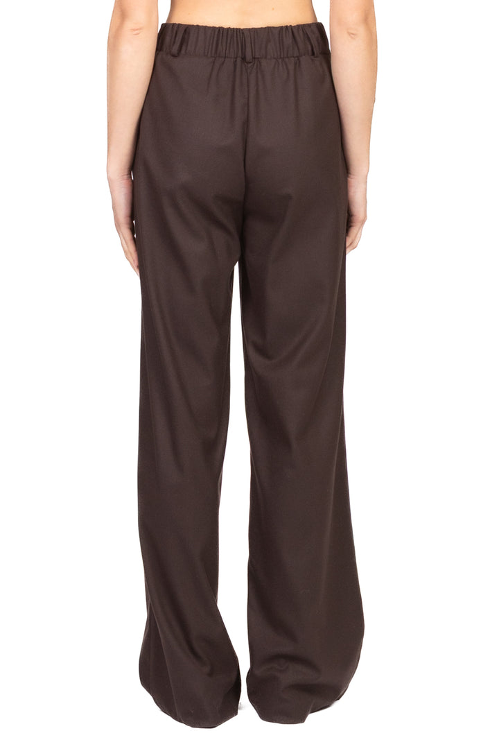 Dixie - Pantalone palazzo in flanella Art. P845Y160