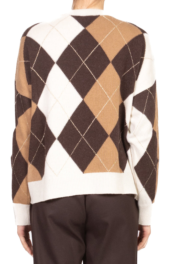 Tensione In - Maglia girocollo rombi Art. D82101