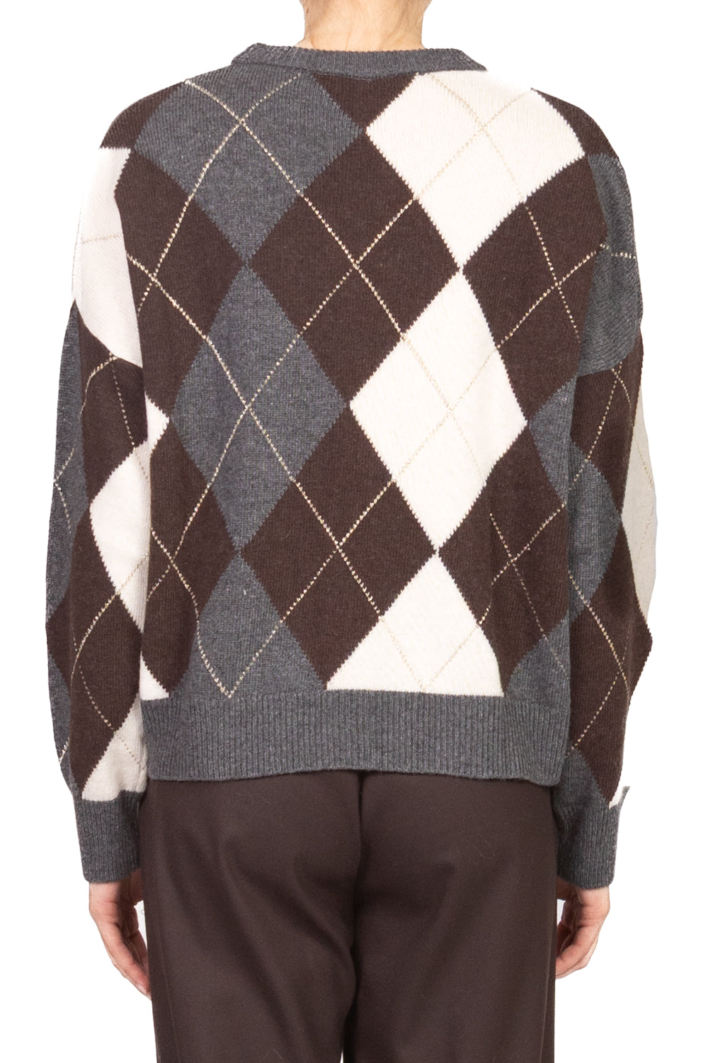 Tensione In - Maglia girocollo rombi Art. D82101