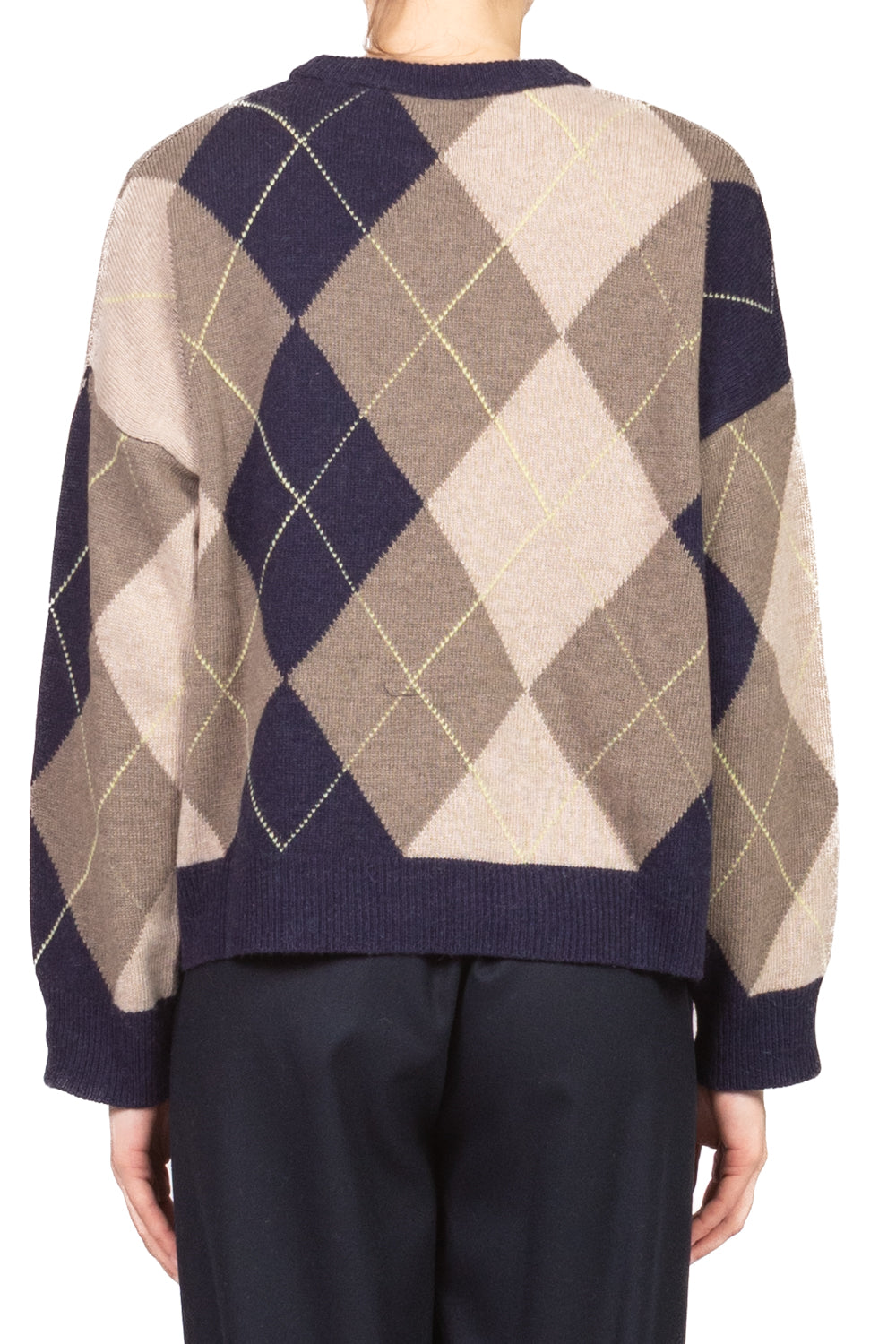 Tensione In - Maglia girocollo rombi Art. D82101