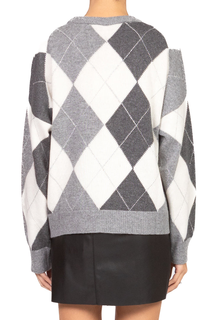 Tensione In - Maglia girocollo rombi Art. D82101