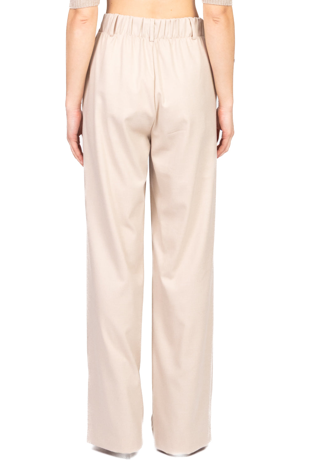 Dixie - Pantalone palazzo in flanella Art. P845Y160