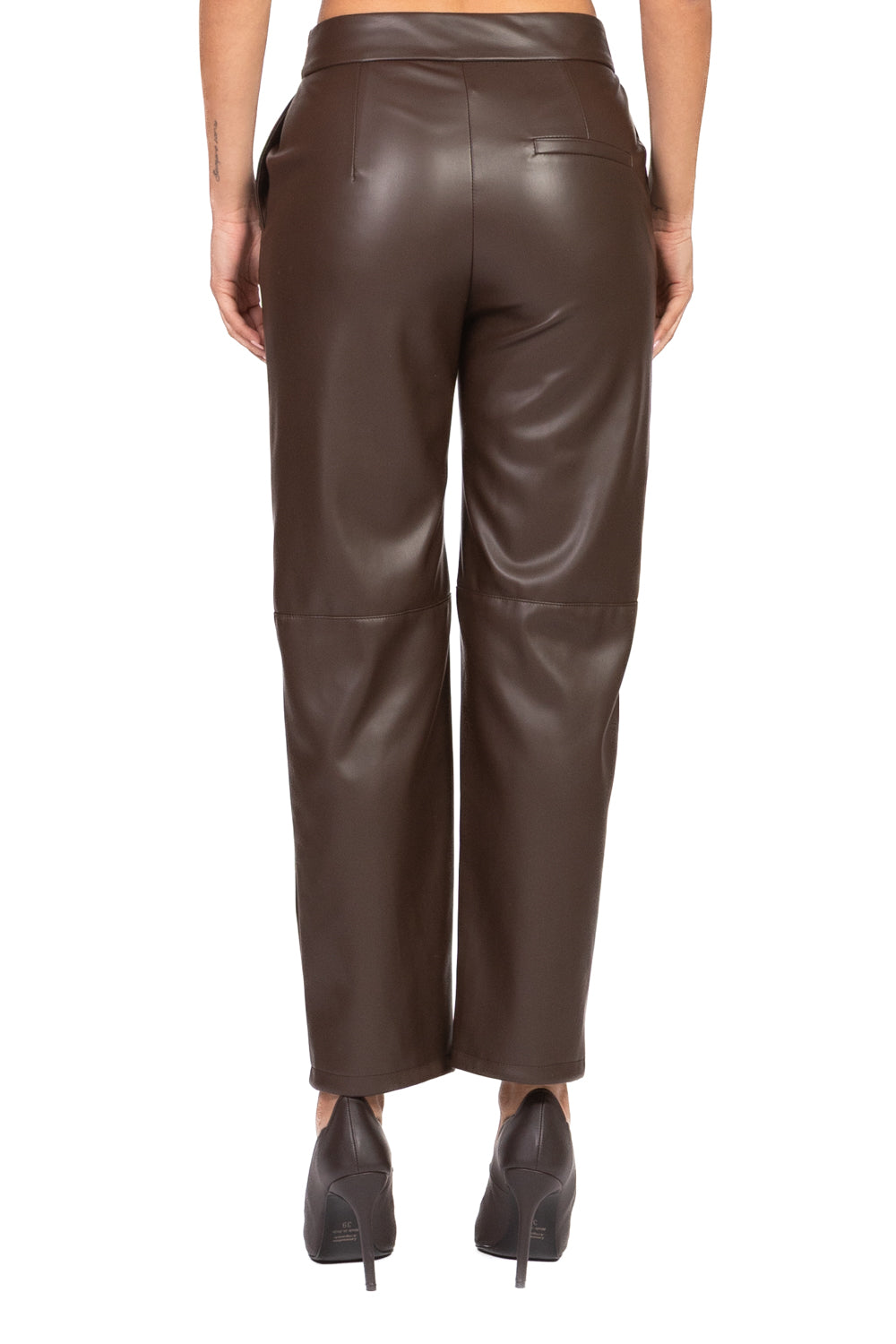 Imperial - Pantalone ecopelle carrot Art. P6D5KGJ