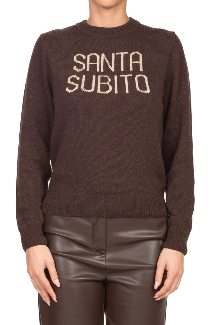 Tensione In - Maglia girocollo SANTA SUBITO Art. D82141