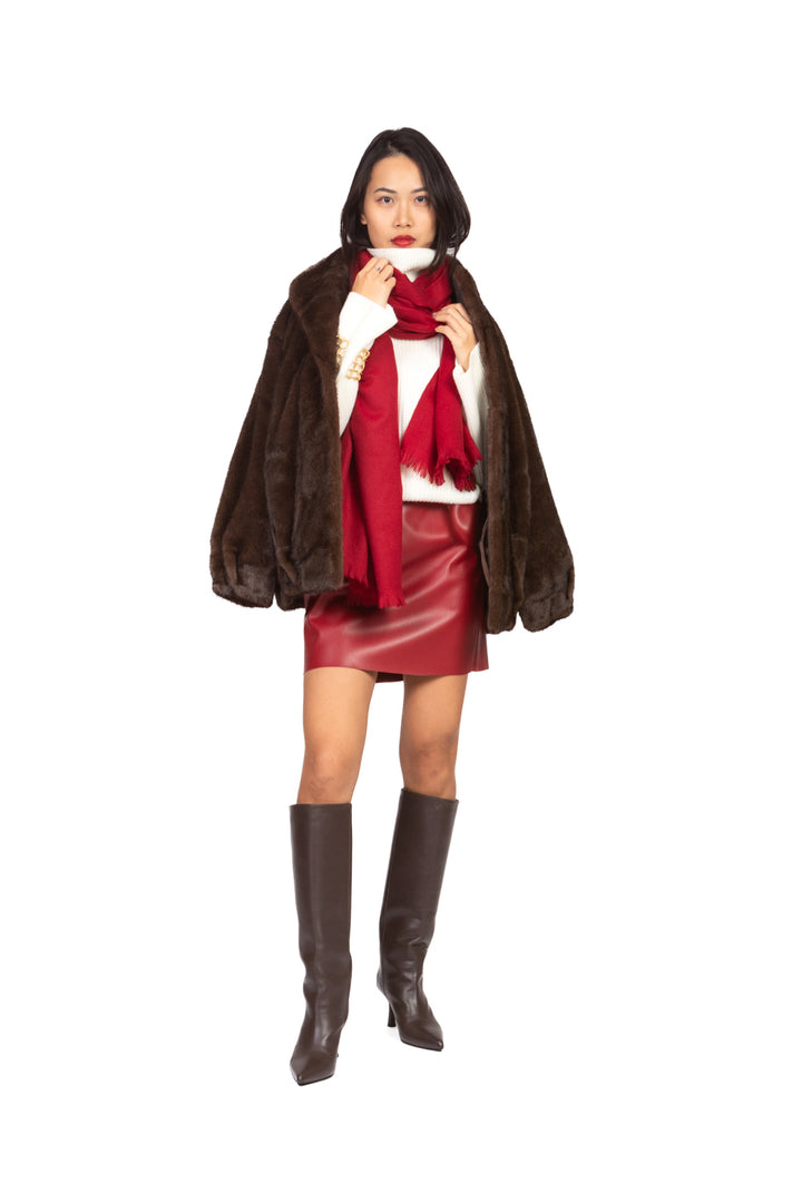 Tensione In - Gonna mini ecopelle Art. N20096AT